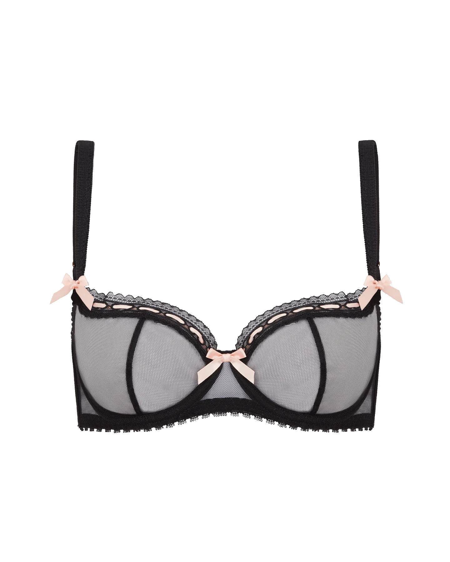 Claira Plunge Underwired Bra in Black | By Agent Provocateur All Lingerie | Agent Provocateur (UK)