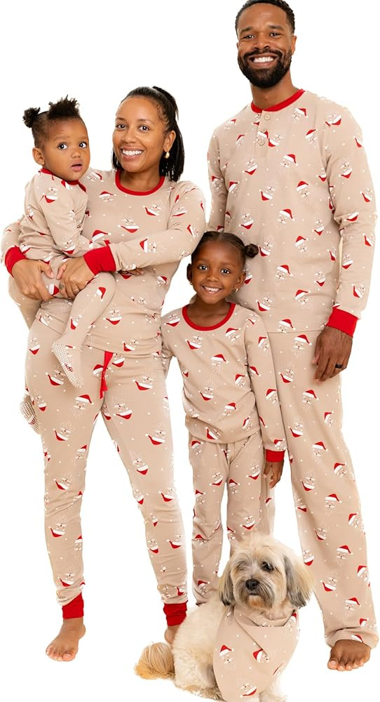 Amazon.com: Owlivia Christmas Halloween Pajamas For Family, Organic Cotton Holiday Pajamas Matchi... | Amazon (US)