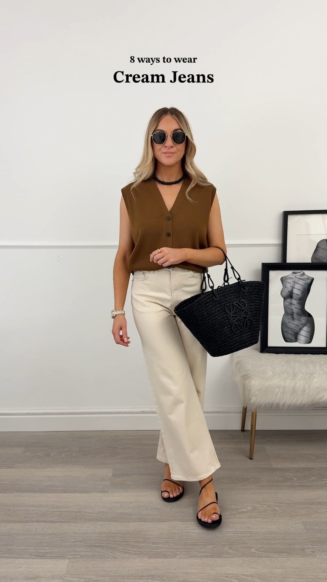 Which look is your favourite? 🤍 An off white pair of jeans is a key staple in my wardrobe, I personally really like them for A/W too but they’re just so good for summer styling! This high rise, straight,  slightly cropped pair is perfect- even for for us petites too! 

#LTKstyletip #LTKpetite #LTKsummer