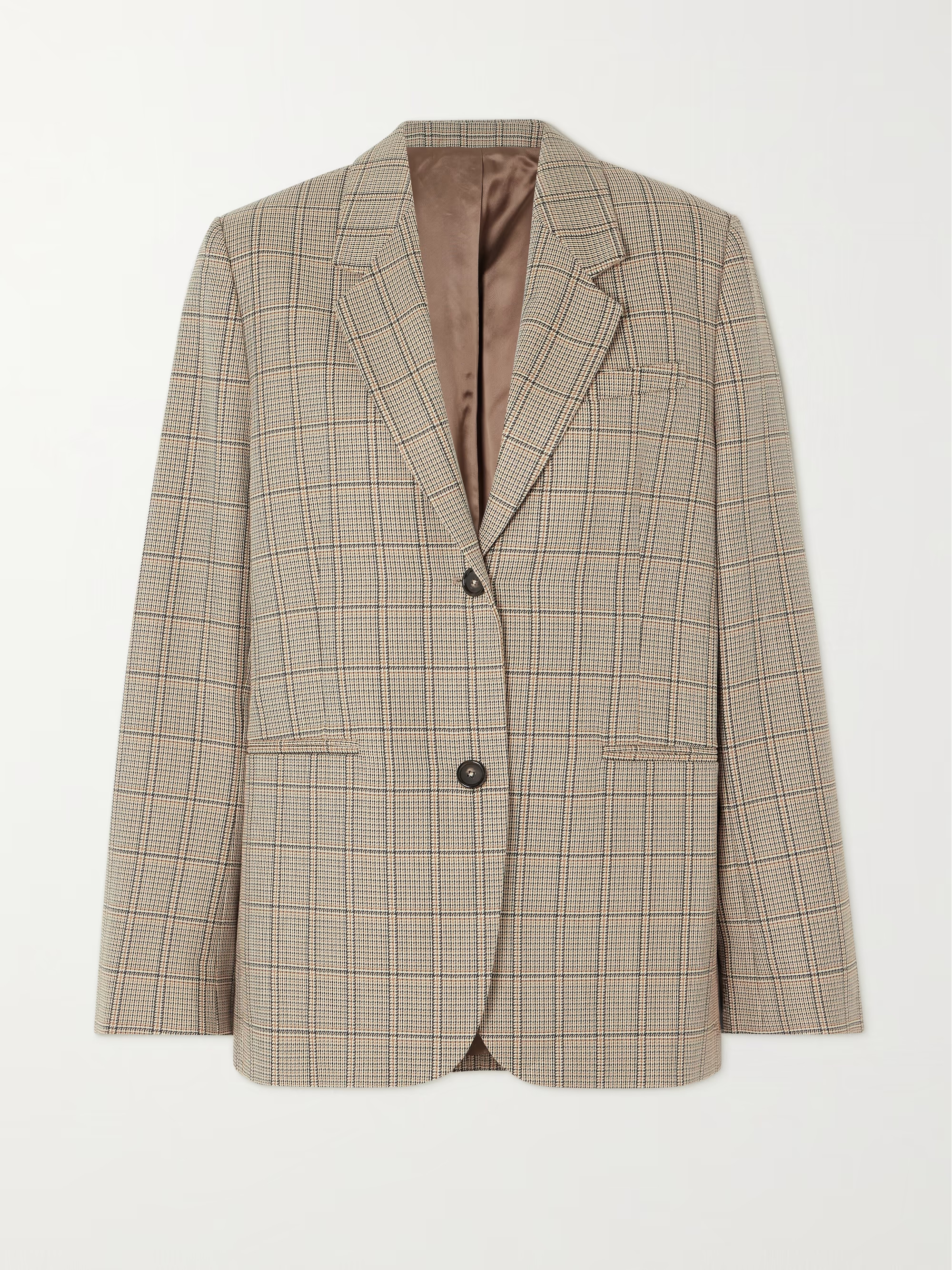 Checked wool blazer | NET-A-PORTER (UK & EU)