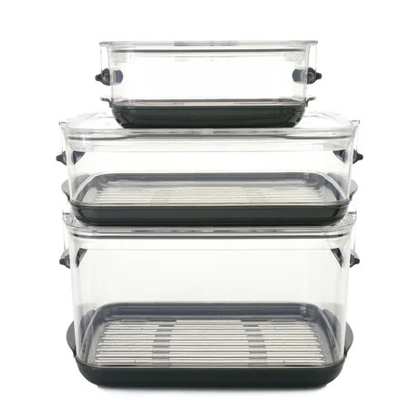 Progressive International Prepworks ProKeeper 3 Piece Food Storage Container Set | Walmart (US)