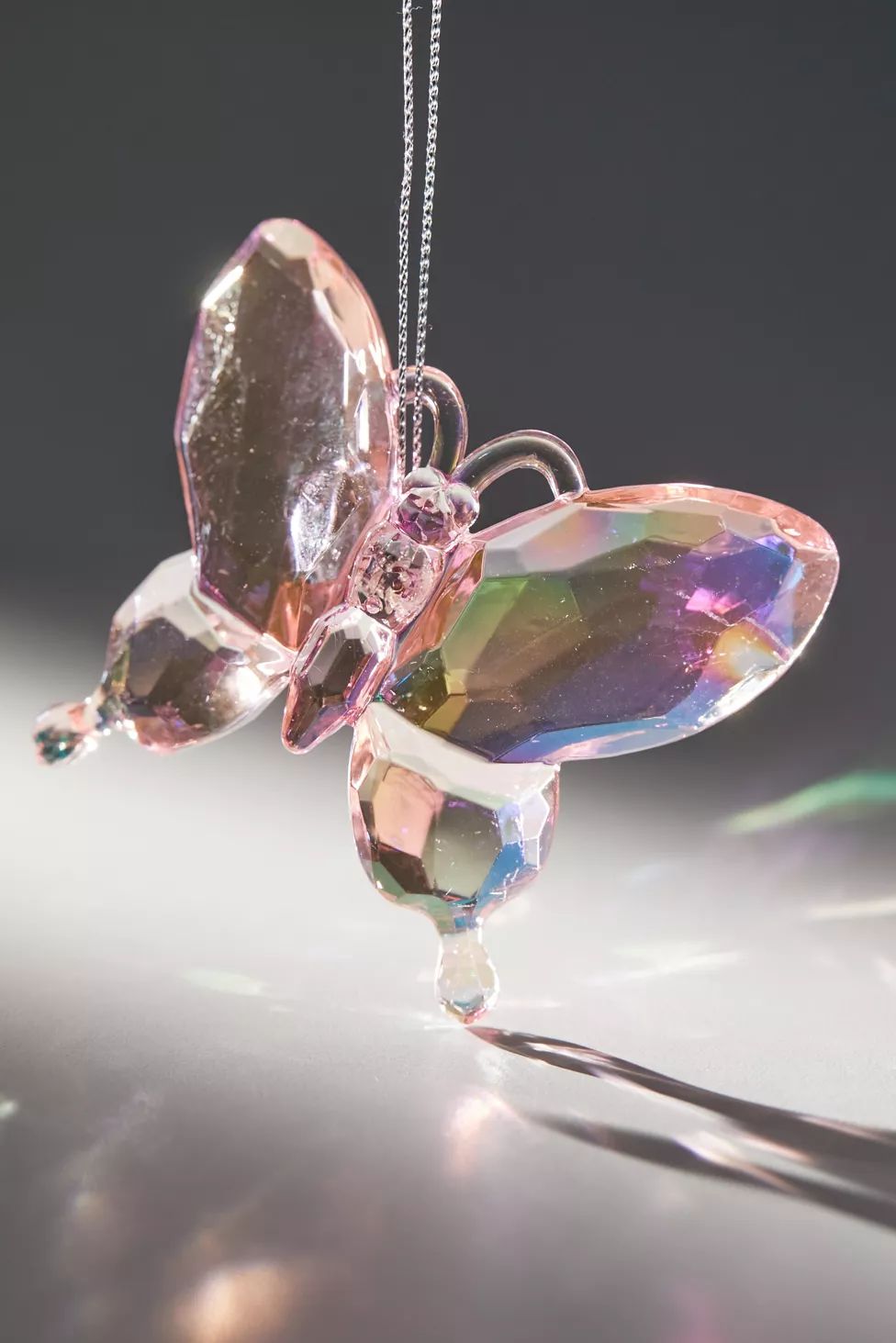 Iridescent Butterfly Ornament | Urban Outfitters (US and RoW)