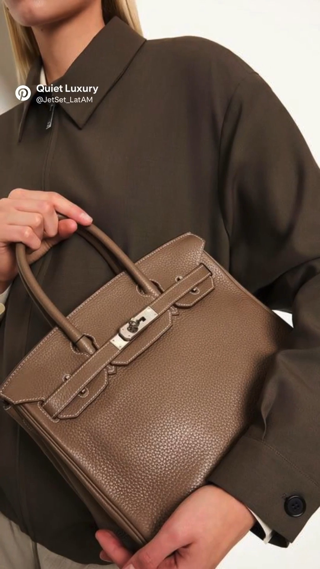 Hermes Birkin 30 in Etope
Etoupe Togo leather exterior with Togo leather lining and gold-tone hardware
Made in France
Flap top with classic Kelly turnlock closure
One main compartment
Interior zipper and slip pockets
Includes brand box, brand dustbags(3), lock and key clochette, rain protector, and material and care booklet
Measures approx 11.5" W x 8" H x 6" D
Top handle with a 5" drop
Our Style No. FNEF-WY6739
Manufacturer Style No. ETOUPEB30

#LTKGiftGuide #LTKCyberWeek #LTKHoliday