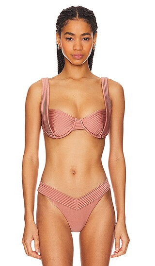 Rue Bikini Top in Primrose | Revolve Clothing (Global)