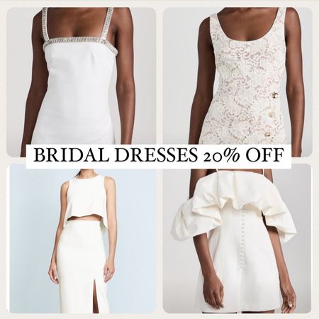 Bridal dresses 20% off with SPRING20

Bride, bridal, bridal dresses, bachelorette, bridal dress, white dresses, bride to be, 2024 bride, 

#LTKsalealert #LTKwedding