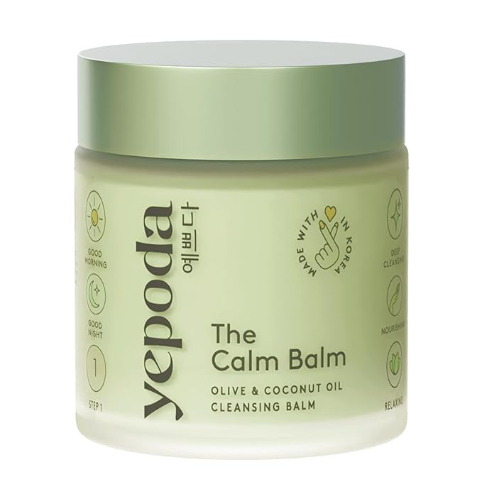 Yepoda The Calm Balm, Gentle Makeup Remover & Deep Cleansing Balm, Removes Waterproof Makeup & Im... | Amazon (US)