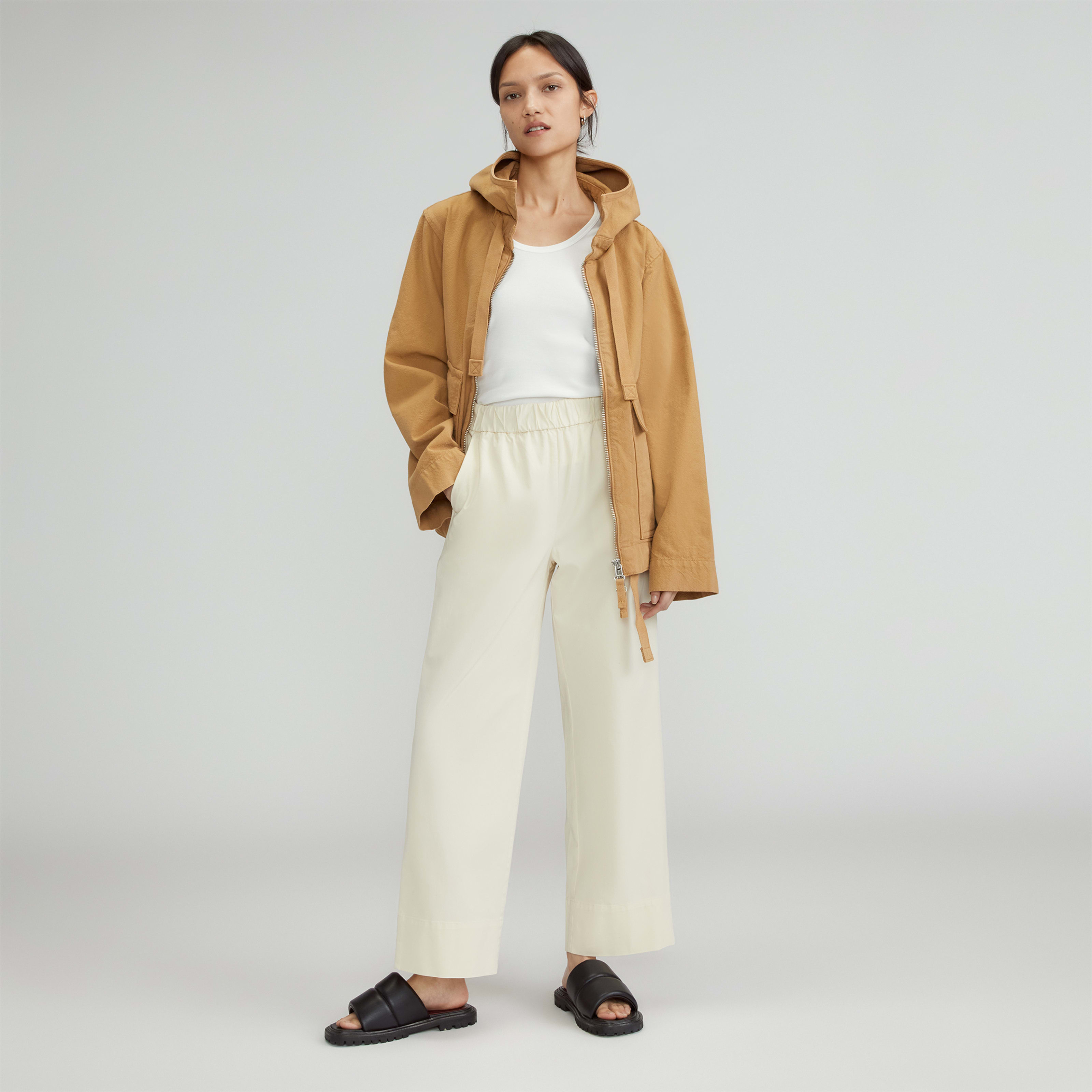 Women's Easy Pant by Everlane in Canvas, Size XXL | Everlane