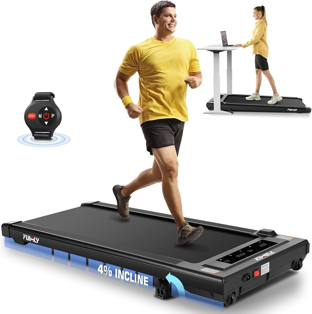 Treadmill with Incline FUNMILY Walking Pad Treadmill, 2.5HP Under Desk Treadmill for Home/Gym/Off... | Amazon (US)