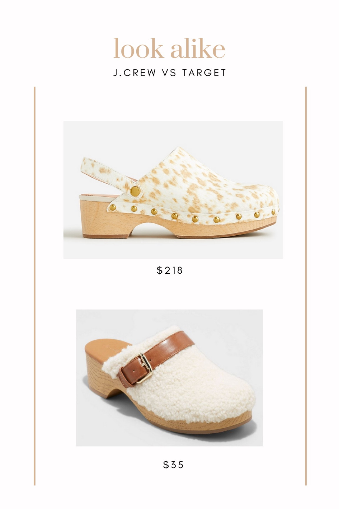 Jcrew look alike for less than half the price at Target 

#LTKshoecrush #LTKsalealert #LTKunder50