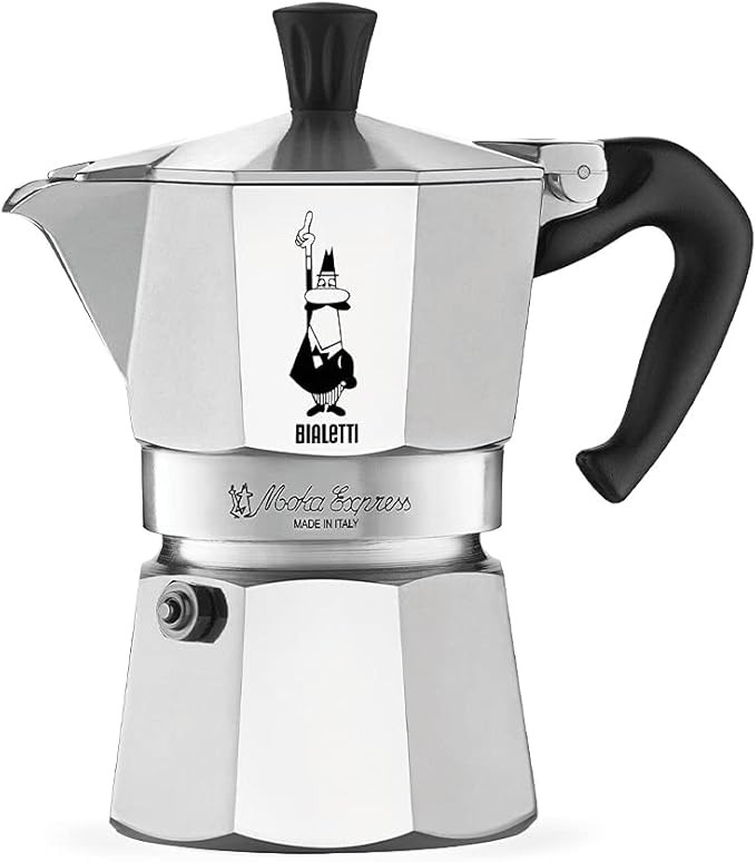 Bialetti - Moka Express: Iconic Stovetop Espresso Maker, Makes Real Italian Coffee, Moka Pot 6 Cu... | Amazon (US)