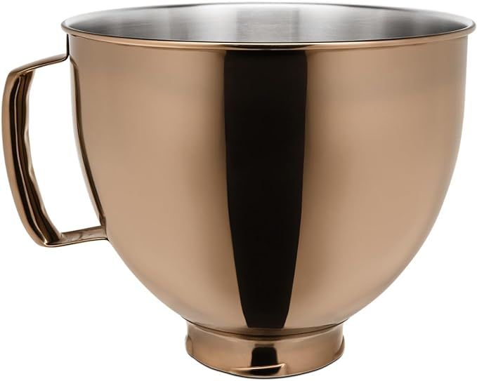 KitchenAid KSM5SSBRG KSM5SSB Mixer Bowl, 5-Quart, Radiant Gold | Amazon (US)