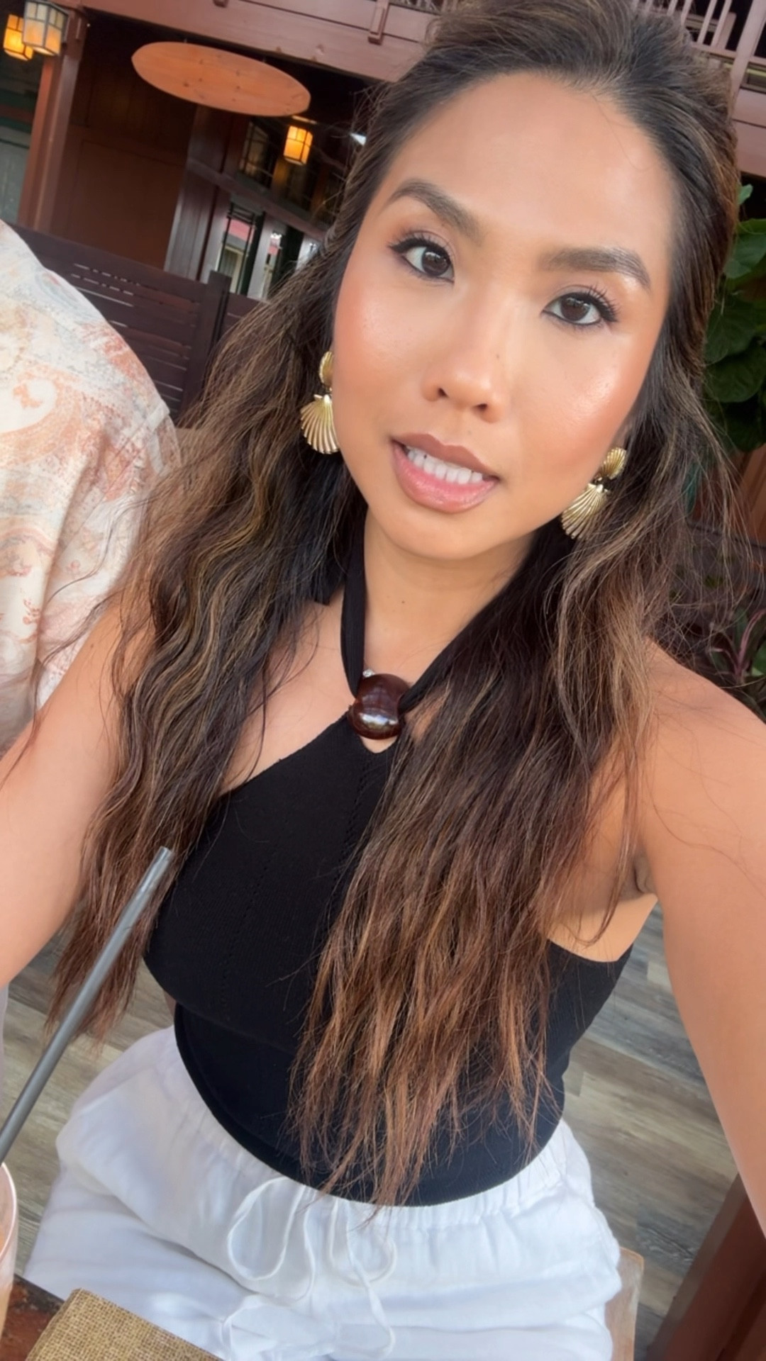 Ootn 🖤 my top is sold out but linked some similar options and my favorite linen pants! 

Sizing:
Top - tts, xs
Pants - tts, xs regular length

#LTKPetite #LTKFindsUnder100 #LTKTravel