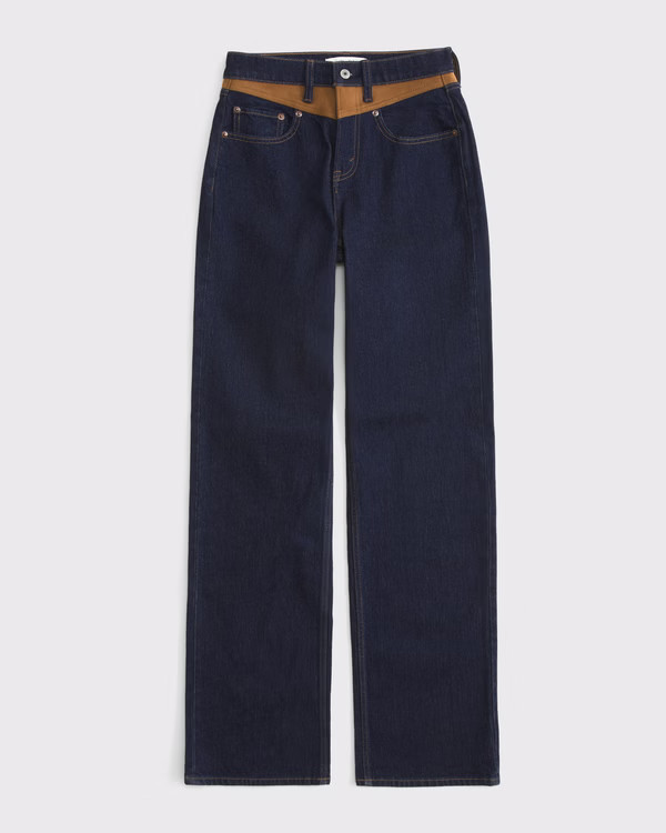 Women's High Rise 90s Relaxed Jean | Women's Bottoms | Abercrombie.com | Abercrombie & Fitch (US)