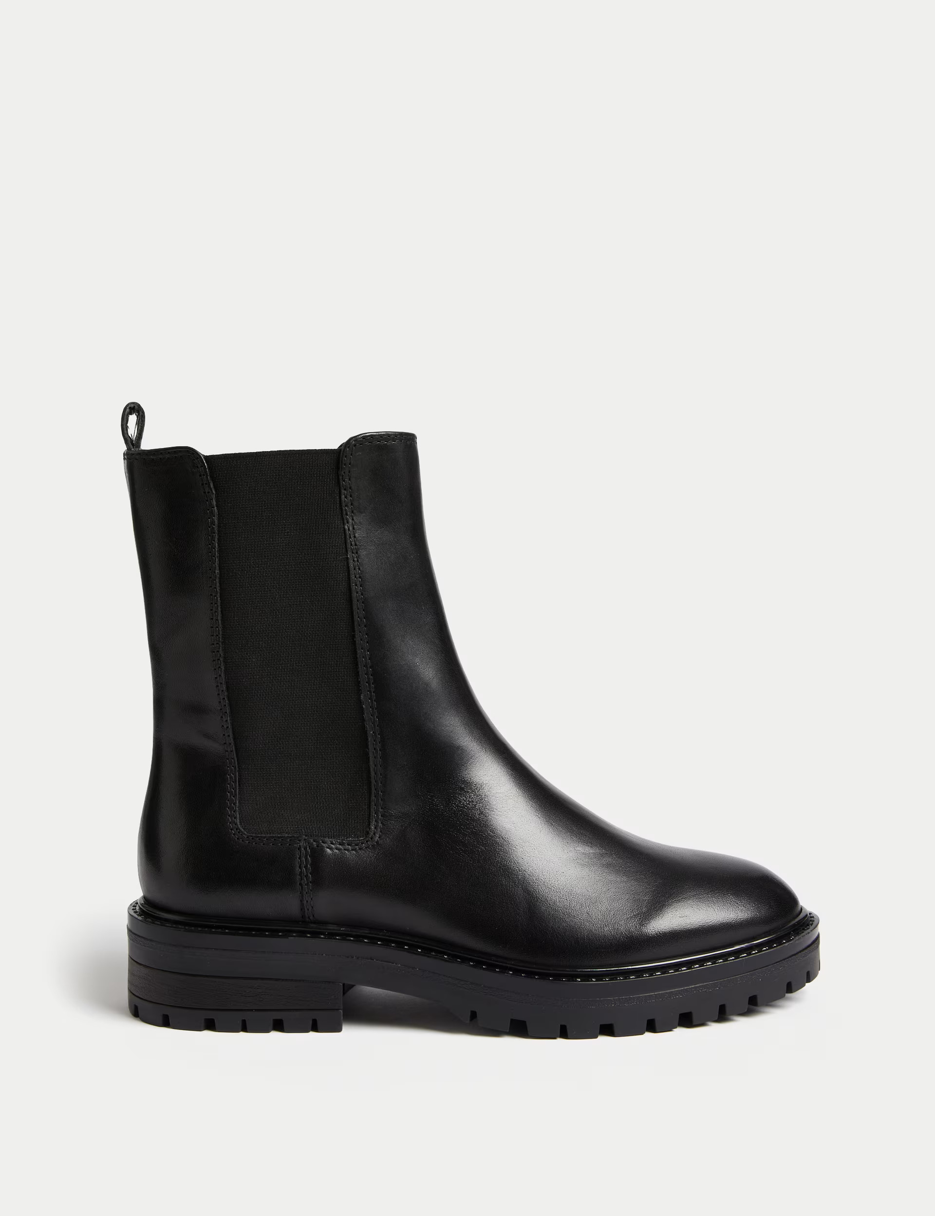Leather Chelsea Round Toe Ankle Boots | Marks & Spencer (UK)