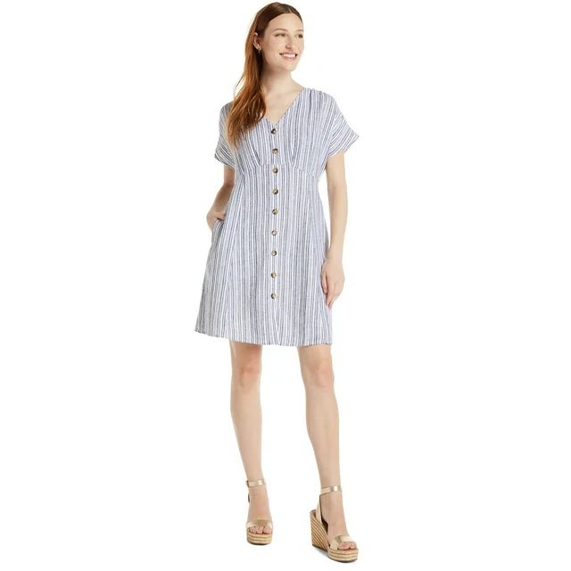 Time and Tru Women's Fashion Mini Dress, Sizes XS-XXXL | Walmart (US)