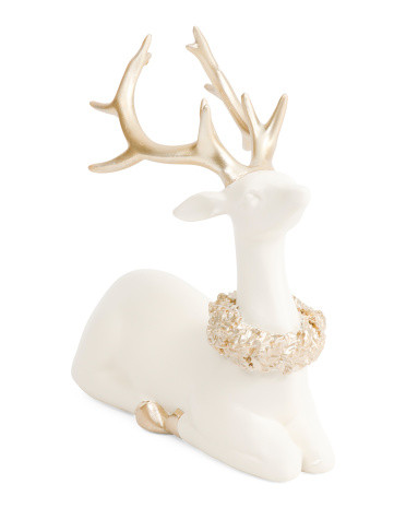 2x8.5 Lying Reindeer Decor | TJ Maxx