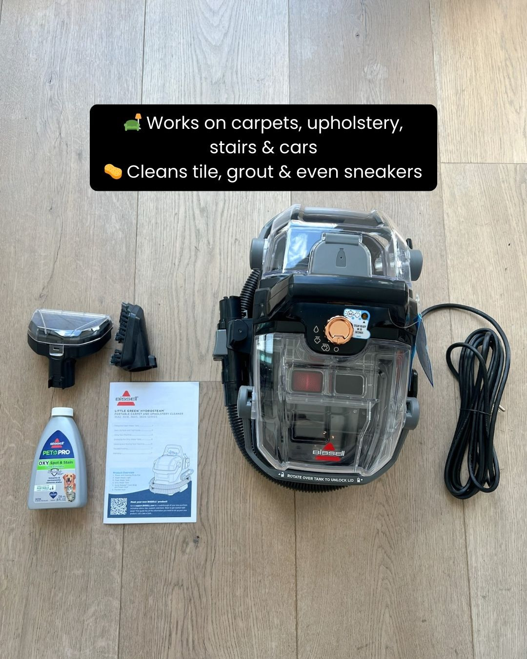 Deep clean your home the easy (and powerful) way 🧼✨ with the Little Green HydroSteam! Designed to tackle tough stains, spills, and messes on carpets, upholstery, and more, it uses steam + suction for a deeper clean in less time 💖🏡. Perfect for pet messes, kids’ accidents, or everyday refreshes when you want your home looking spotless again 👀✨. Trust me, this is one cleaning upgrade you’ll wish you had sooner 💕

#cleaning #homeessentials #deepclean #cleanhome #homecare #cleaningtips #homeupgrade #stainremoval #petcleaning #householdessentials #cleaningtools #freshhome #homeliving #dailyessentials #cleaningmadeeasy #lifestyleupgrade #homeinspo #ltkhome #ltkfinds #homehacks #cleaningroutine #easyclean #homecleaning #musthave 

 