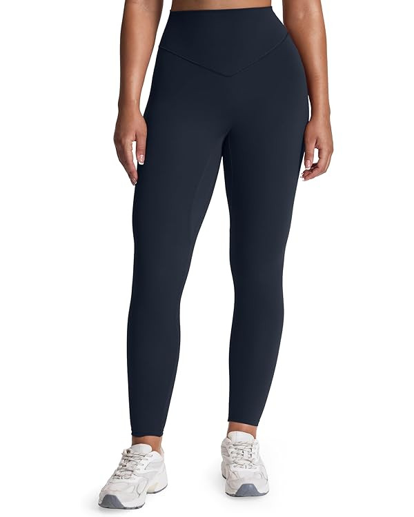 Aoxjox High Waisted Workout Breeze Leggings for Women Tummy Control Buttery Soft Yoga Pants 24"/2... | Amazon (US)