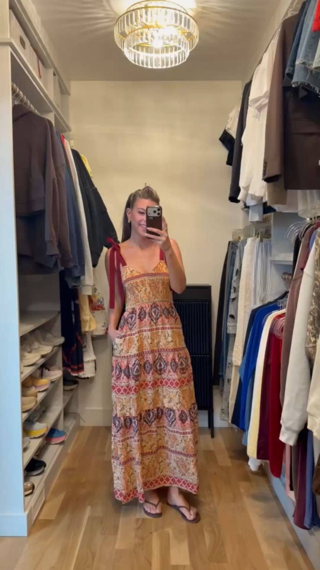 amazon printed dress with tie straps for resort wear, summer vacation or beach 

divi: emerson15
electric picks: emerson20

i did my normal size small 

Beach 
Vacation
Summer looks
Destination
Coverup 
Swimwear
Pool day
Resortwear

#LTKgrwm #LTKootd #LTKSeasonal
