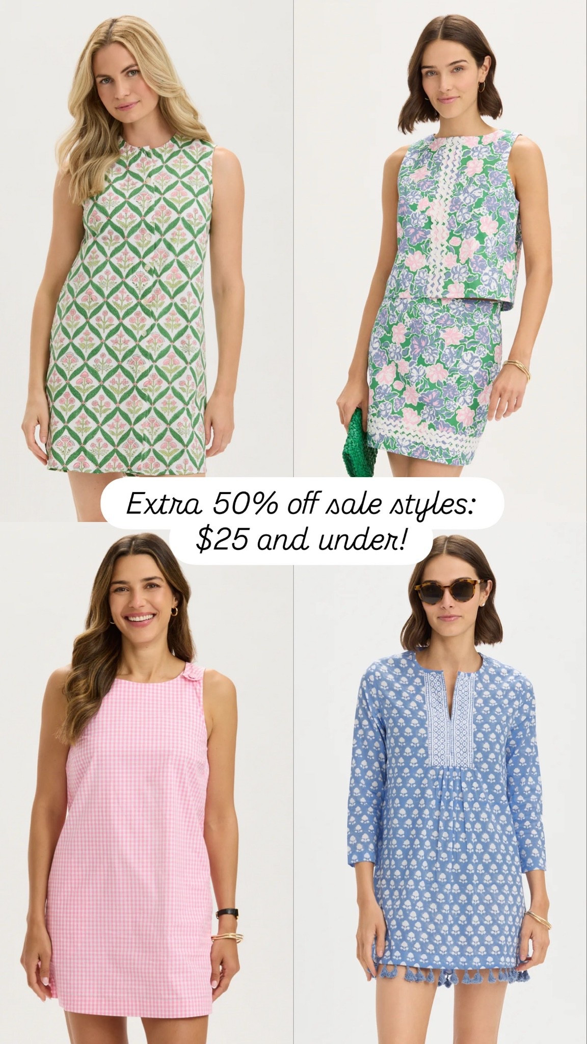 A new to me brand, Renwick is having a huge sale! I just ordered the block print dress and floral set. These picks are all $25 and under (and all cotton!) after the extra discount!

#LTKSaleAlert