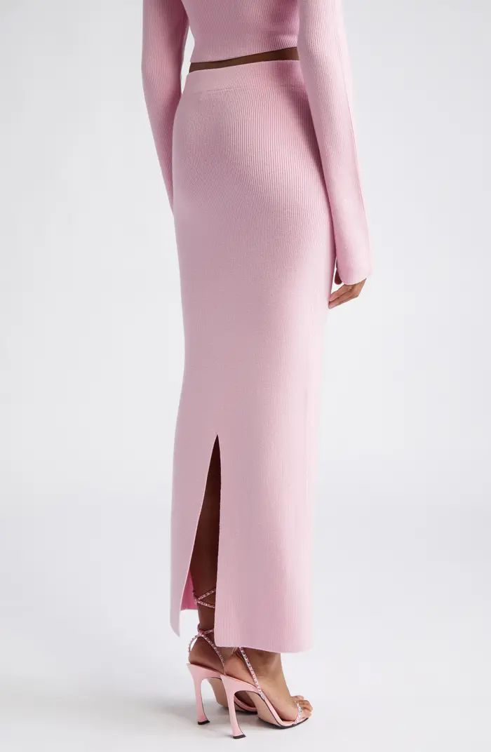 Slim Merino Wool Maxi Skirt | Nordstrom