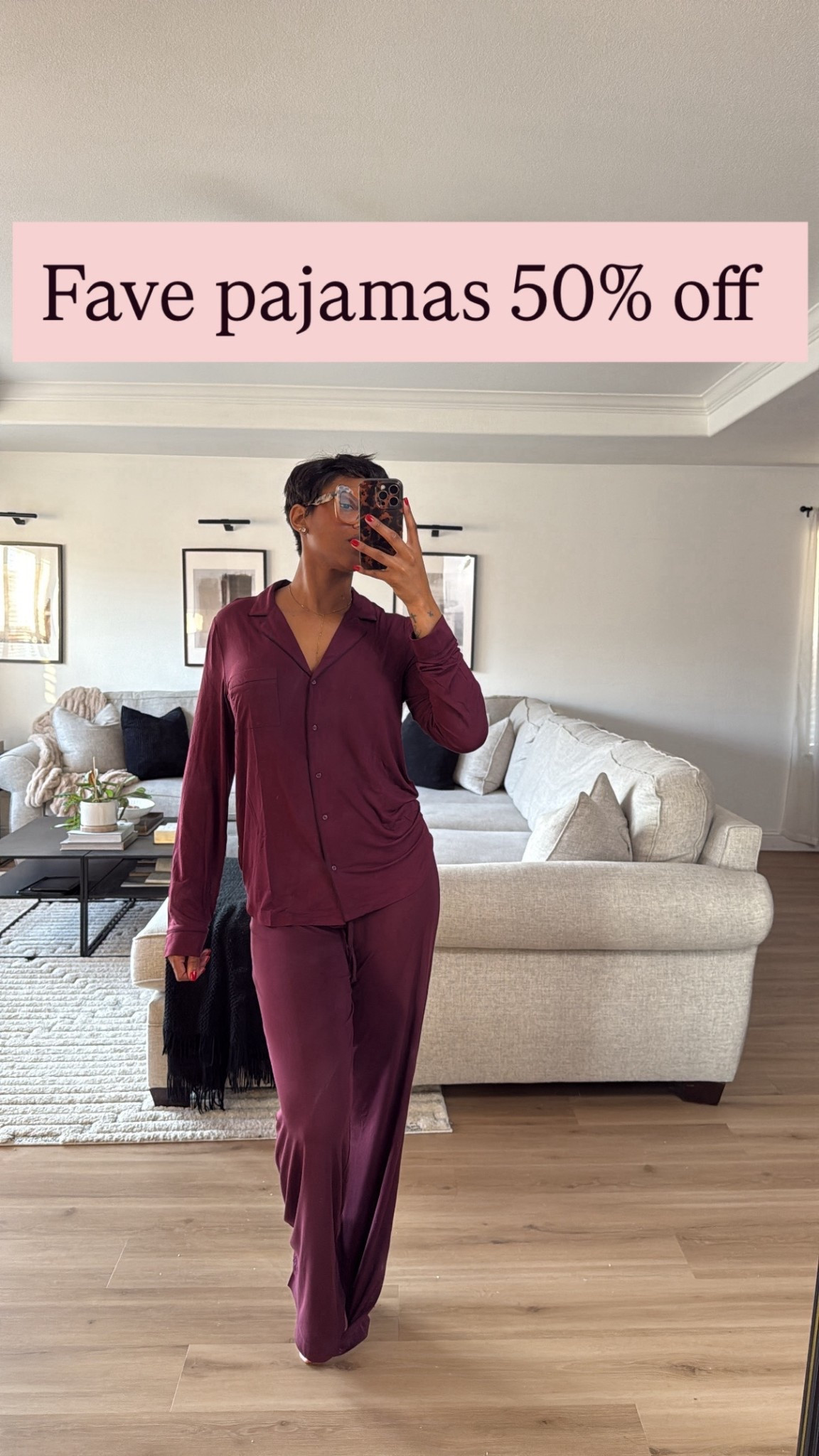 Cozy pajamas 
I’m 5’7 wearing a size 
Top: small | Tall
Pants: medium | Tall




#LTKStyleTip #LTKGiftGuide #LTKFindsUnder50