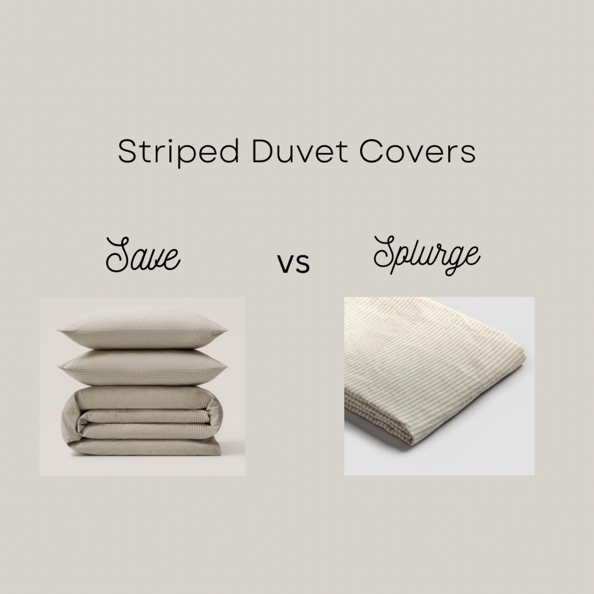 Striped duvet cover, bedding, bedding basics, neutral bedding, bedroom 

#LTKunder100 #LTKhome #LTKunder50