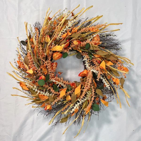 Ansuma 22" Twig Wreath | Wayfair North America