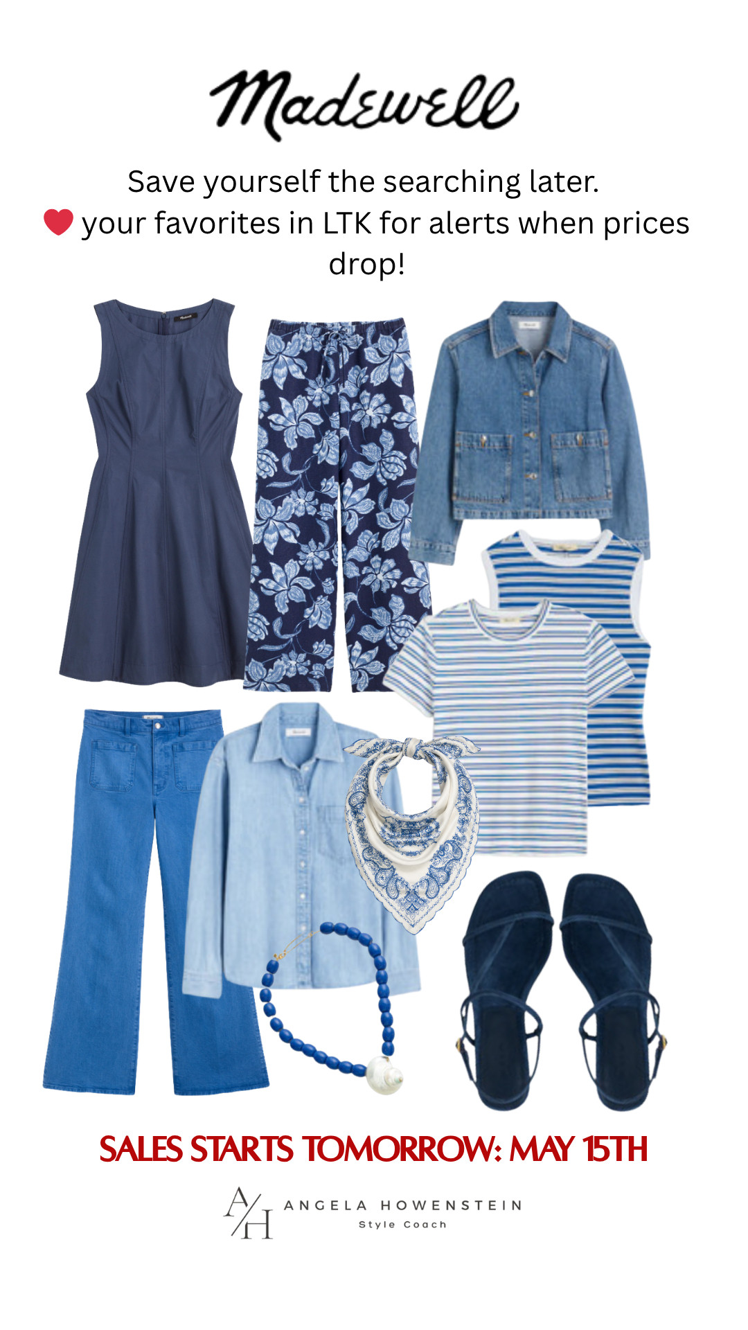 Madewell sale starts tomorrow 🤍

Saving all my favorite denim, striped basics, easy dresses, and layering pieces now so I’m ready the moment prices drop. Don’t forget to ❤️ your favorites in LTK for sale alerts. 

 #LTKootd #LTKOver40 #LTKSaleAlert