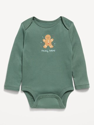 Long-Sleeve Graphic Bodysuit for Baby | Old Navy (US)