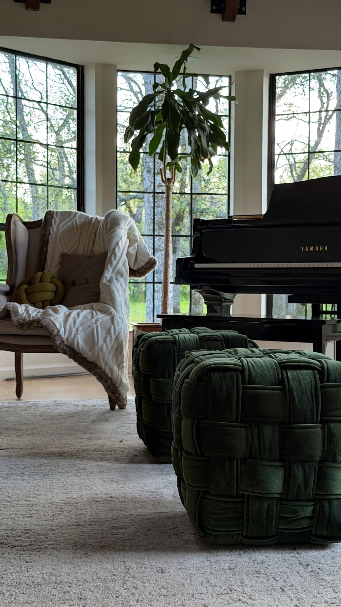 Love these ottomans 

#LTKHome