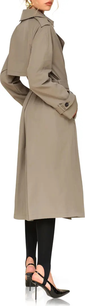 City Relaxed Water Resistant Belted Trench Coat | Nordstrom
