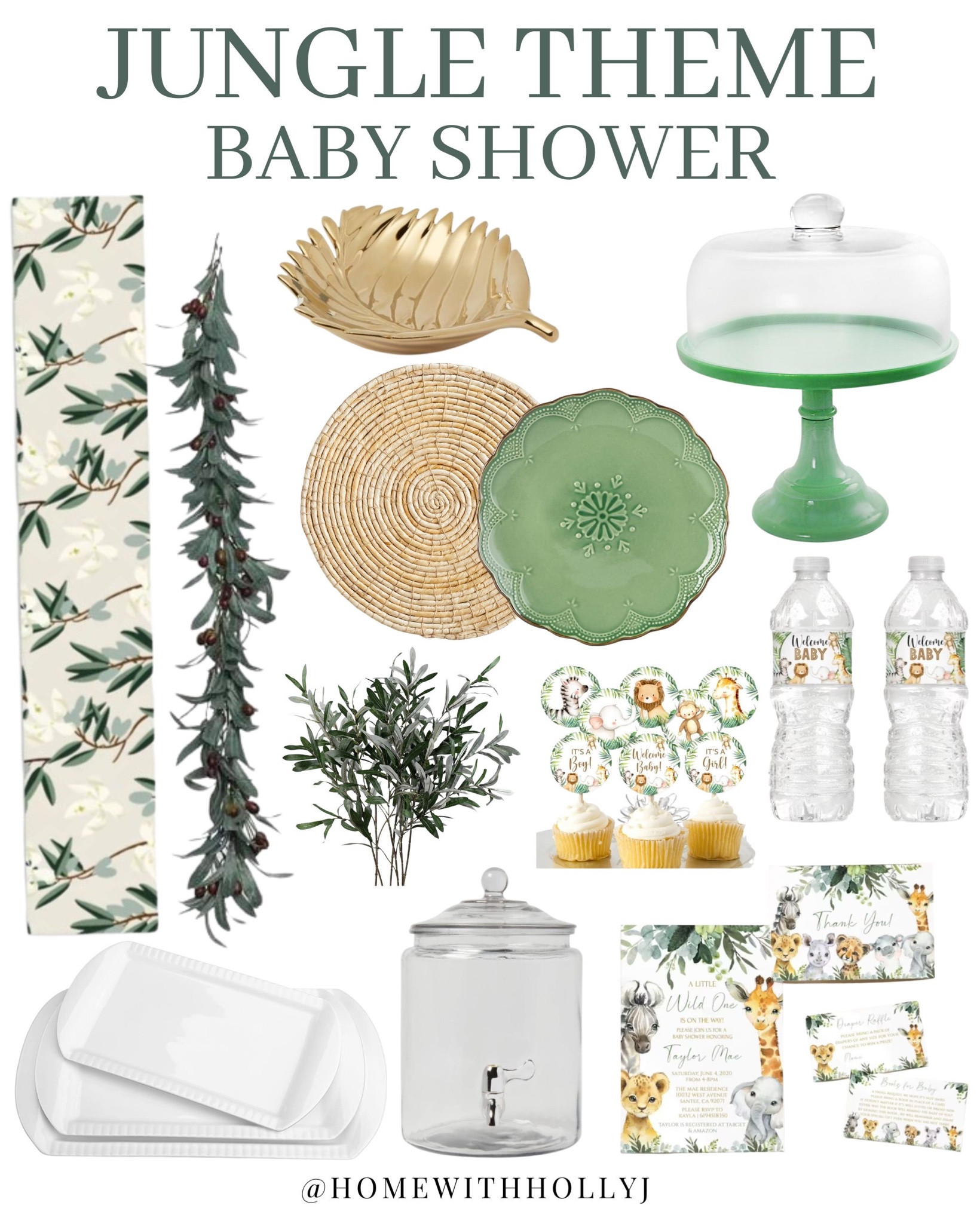 Jungle theme baby shower sources! 

#LTKSeasonal #LTKfamily #LTKbaby