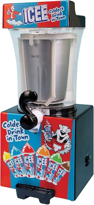 iscream Genuine ICEE Brand Counter-Top Sized ICEE Slushie Maker - Spins Your Pre-Chilled Ingredie... | Amazon (US)