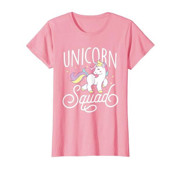 Unicorn Squad - Cute Unicorn Lovers Gift T-Shirt | Amazon (US)