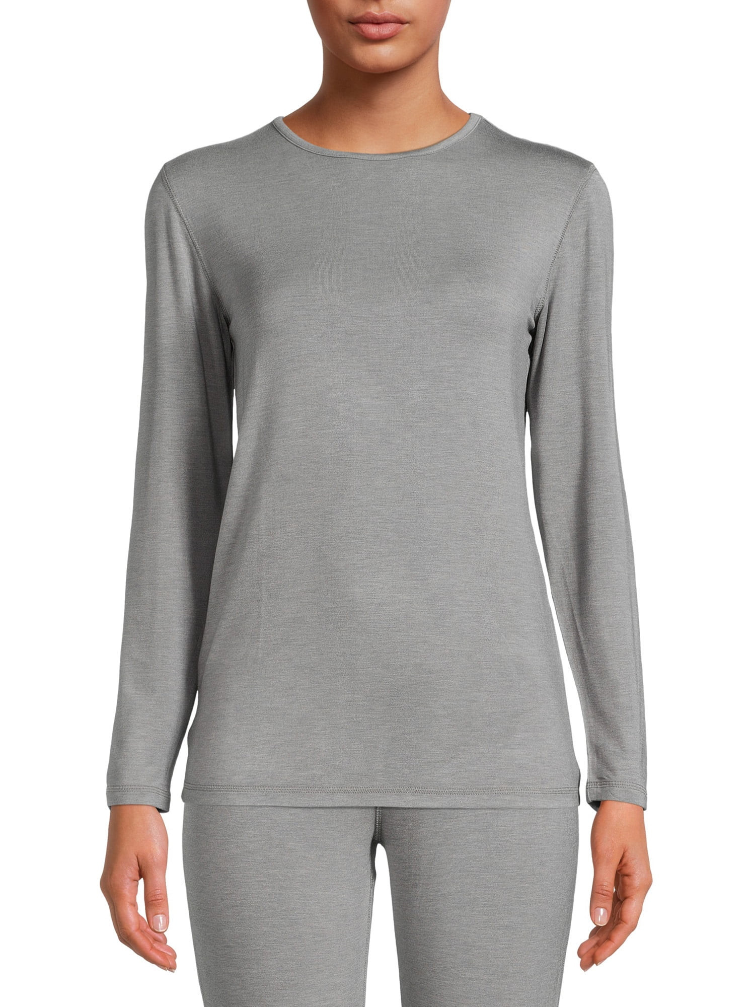 Hanes Women's Classic Thermal Crew Neck Pullover | Walmart (US)