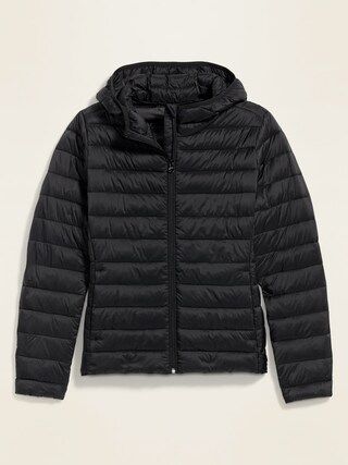 Hooded Narrow-Channel Puffer Jacket for Women | Old Navy (US)