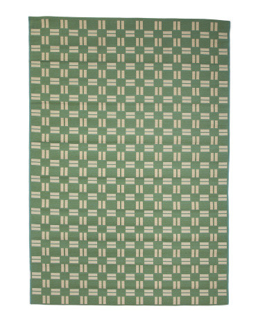 Made In Egypt 5x8 Indoor Outdoor Icon Geometric Area Rug | TJ Maxx