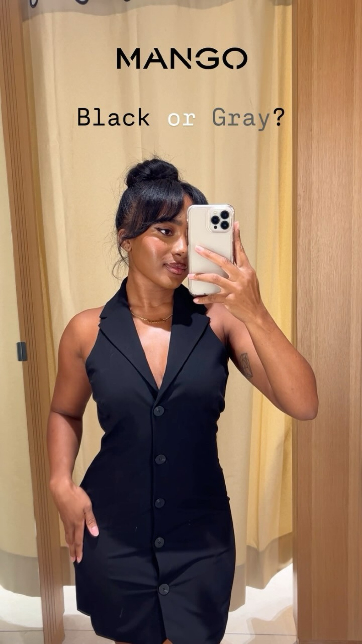 I couldn’t decide which color for this dress 😭, but the gray got me!

#fallfashion #mango #mangooutfits #blackgirlfashion

#LTKStyleTip #LTKHoliday #LTKSeasonal