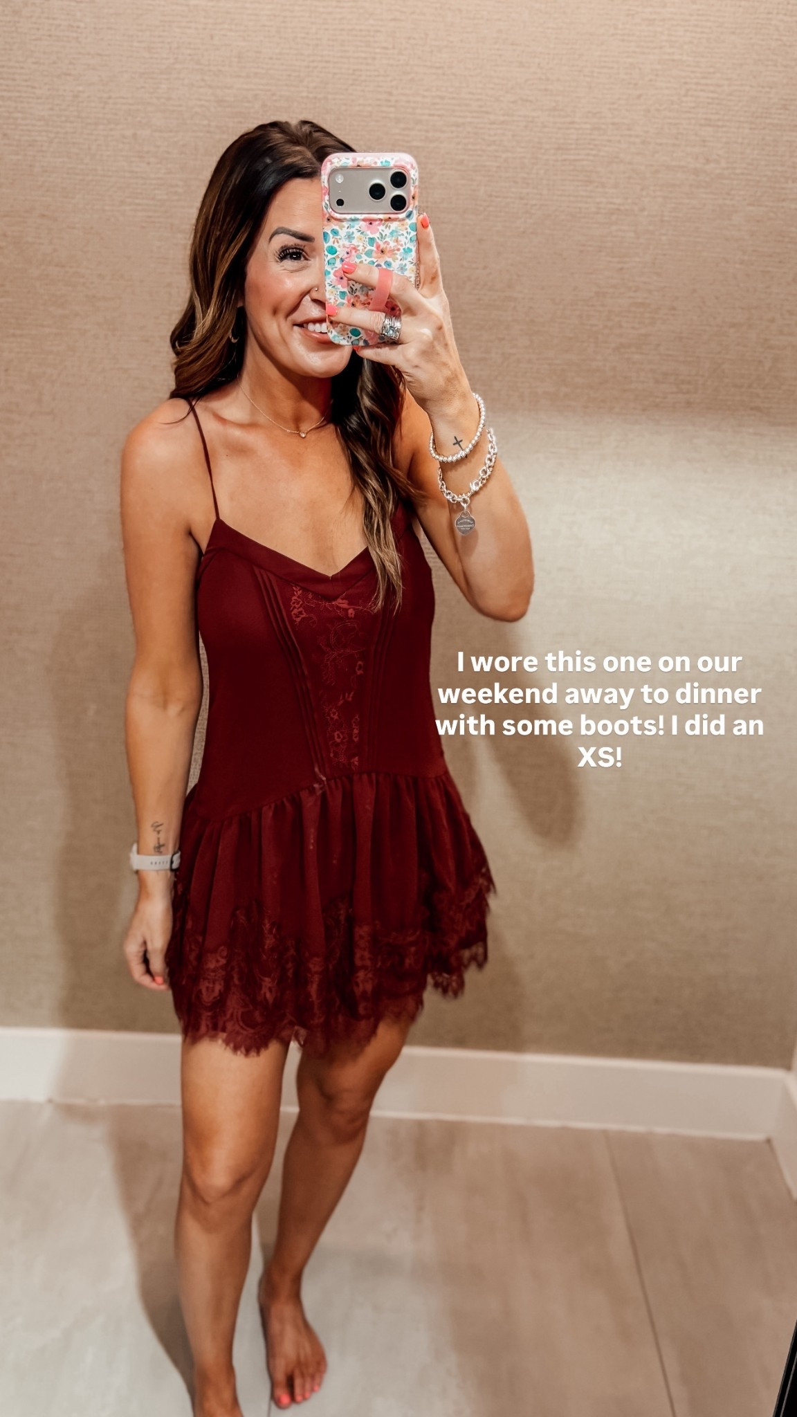 Wearing an XS in this Abercrombie Dress, I’m 5”6 for reference! 

#LTKSaleAlert #LTKgrwm #LTKmomlife