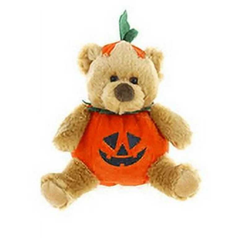 Made By Aliens Plush Halloween Teddy Bear with Pumpkin - Soft Toy, Home Decor - Gifts for Kids & ... | Walmart (US)