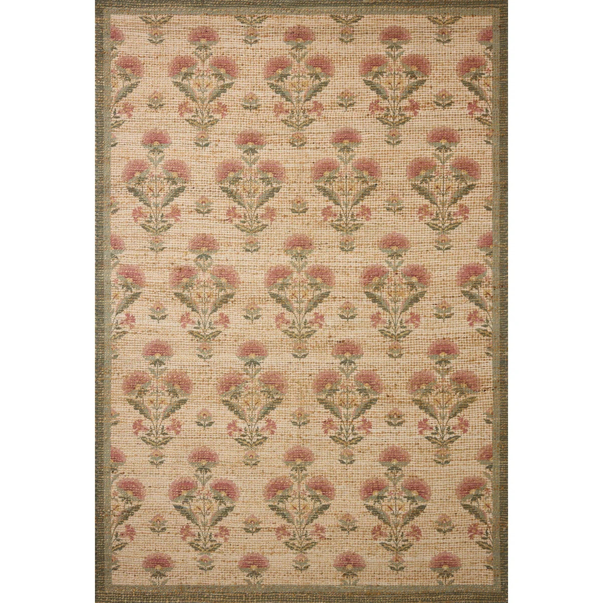 Chris Loves Julia x Loloi Rue Sage / Blush Area Rug | Wayfair North America