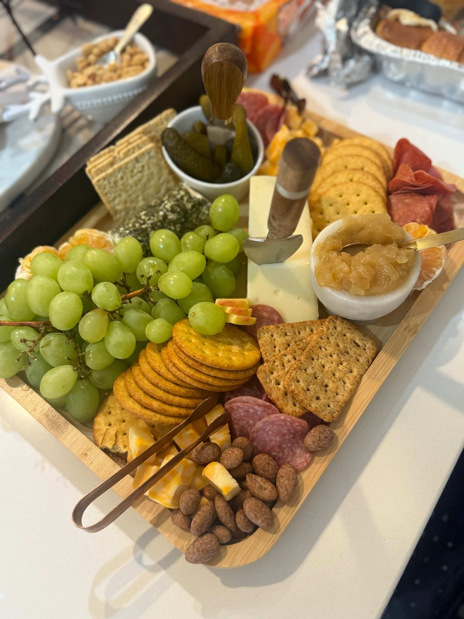 Take your charcuterie board to go with this portable board with lid! It keeps everything in place 

#LTKGiftGuide #LTKHoliday #LTKfoodie