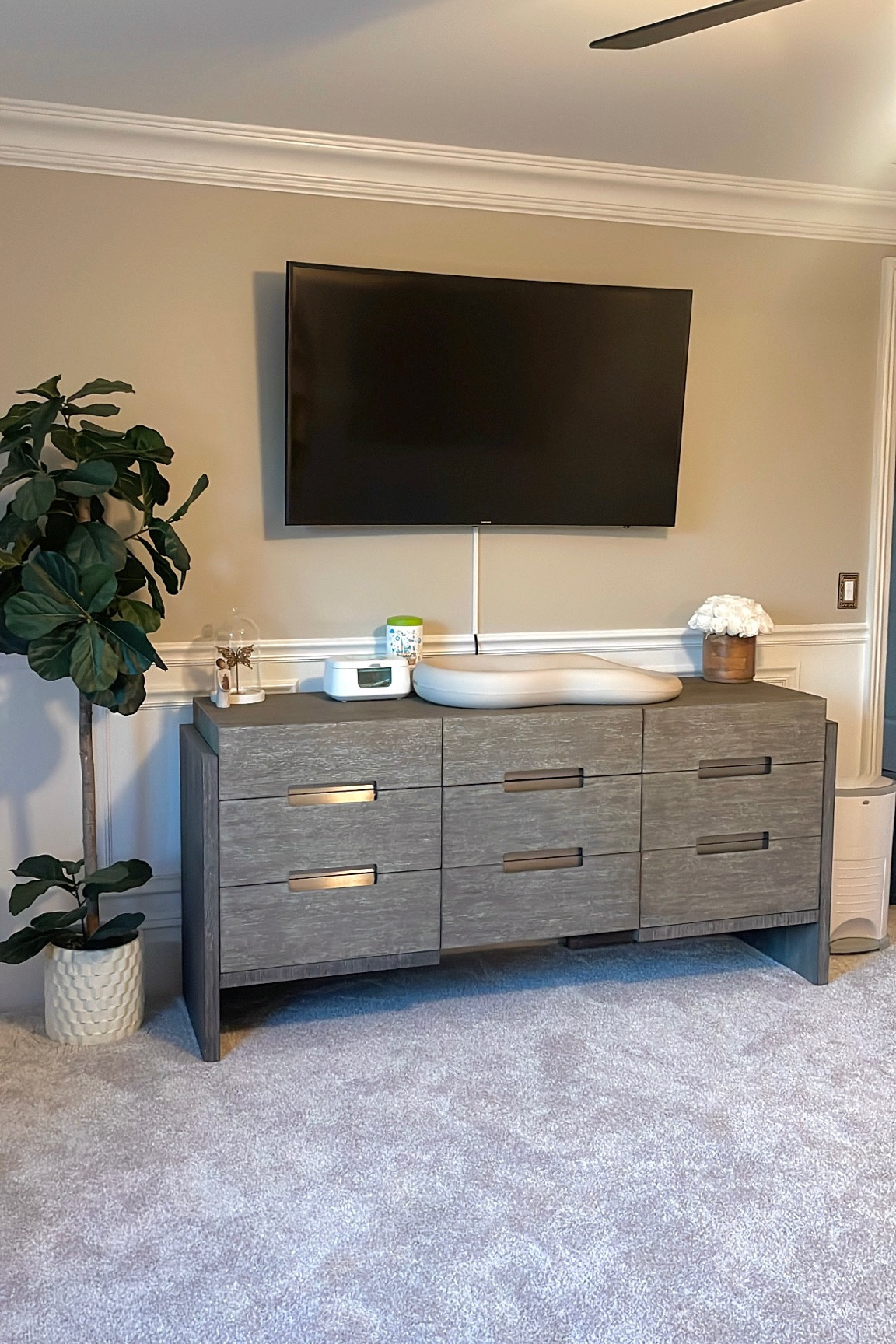 nursery dresser ☁️

#LTKbaby #LTKfamily #LTKhome