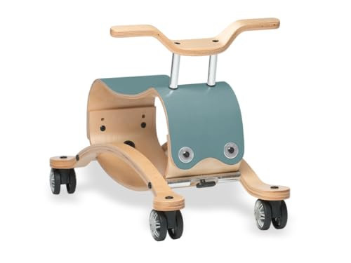 Wishbone Flip 2in1, Wooden Rock & Roll Toy, Ages 1 to 5 Years (Blue) | Amazon (US)