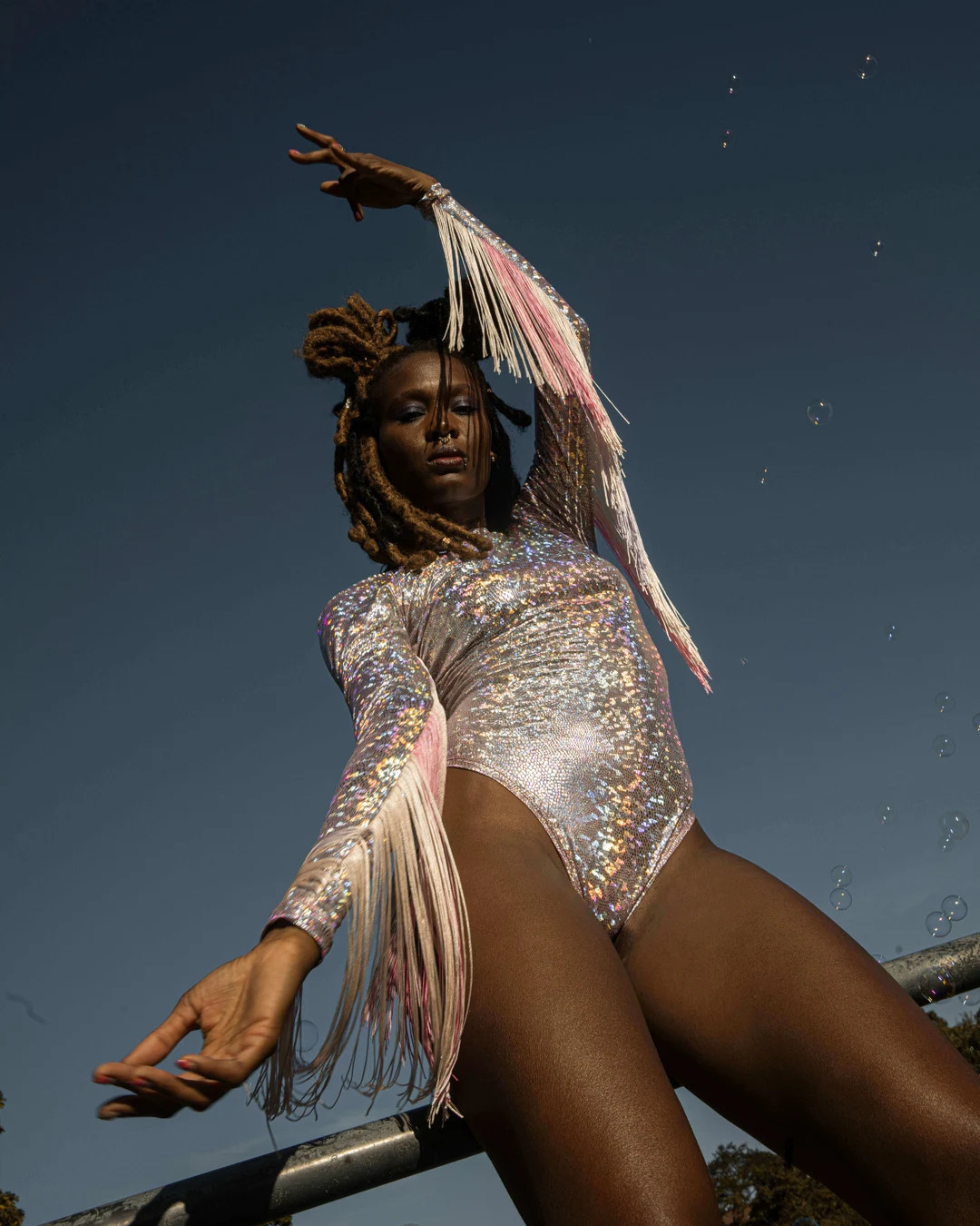 Bodysuit Fringes "i AM A Butterfly" Lettau Art Fashion - Etsy | Etsy (US)