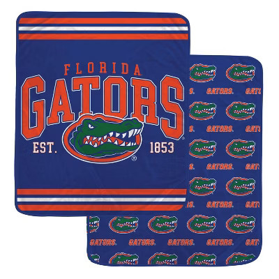 NCAA Florida Gators Legacy Arch Double Sided Ultra Cozy Blanket | Target
