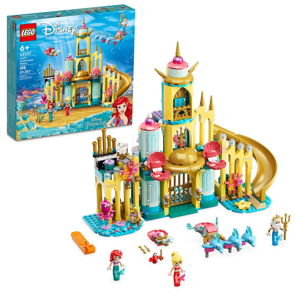 LEGO Ariel's Underwater Palace 43207 | Disney Store