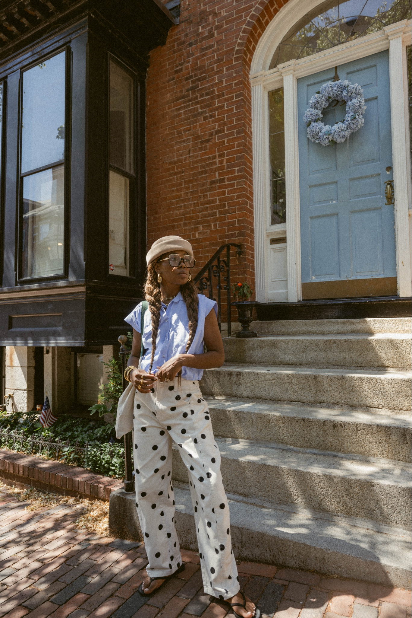 Polka dot outfit

#LTKootd #LTKgrwm #LTKdayinmylife