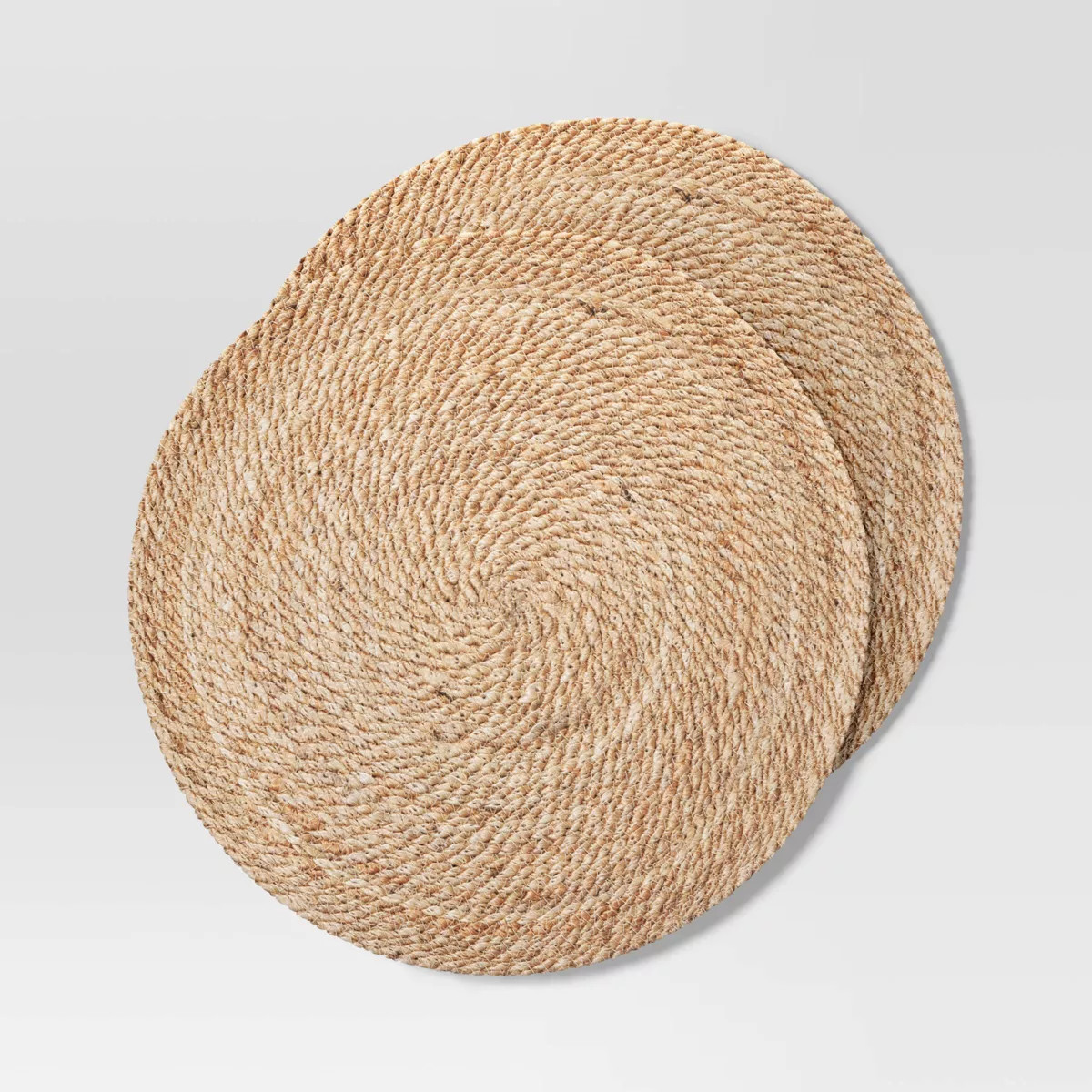 2pk Jute Charger -Threshold™ | Target
